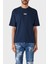 Pamuklu Bisiklet Yaka Oversize Fit T Shirt Erkek T Shirt S74Gd1267 S23009 478 1