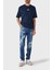 Pamuklu Bisiklet Yaka Oversize Fit T Shirt Erkek T Shirt S74Gd1267 S23009 478 3