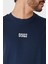 Pamuklu Bisiklet Yaka Oversize Fit T Shirt Erkek T Shirt S74Gd1267 S23009 478 5