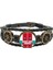 Misery Band Loves Company Art Deco Moda Deri Kaplı Ocean Bracelet Wristband (Yurt Dışından) 1