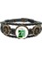 Pakistan Flag Parmak Izi Gene Deri Kaplı Ocean Bracelet Wristband (Yurt Dışından) 1