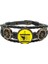 Parrot Cage Box Uçan Sanat Deco Moda Deri Kaplı Okyanus Bracelet Wristband (Yurt Dışından) 1