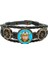 Maymun Sian Mythology Deri Kaplı Ocean Bracelet Wristband (Yurt Dışından) 1
