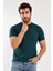 Erkek Jakarlı Çizgi Kabartmalı T-Shirt 1