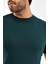 Erkek Jakarlı Çizgi Kabartmalı T-Shirt 2