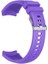 Amazfit Cheetah (Round) Için (22MM) Çizgili Silikon Kordon-18 Mor 1