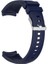 Amazfit Cheetah (Round) Için (22MM) Çizgili Silikon Kordon-18 Lacivert 1
