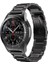 Amazfit Cheetah (Round) Için (22MM) Klasik Metal Kordon-04 Siyah 1