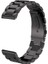 Amazfit Cheetah (Round) Için (22MM) Klasik Metal Kordon-04 Siyah 2