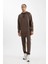 Fit Standart Fit Kapüşonlu Cepli Skuba Dalgıç Kumaş Sporcu Sweatshirt D1950AX24AU 2