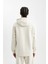 Fit Standart Fit Kapüşonlu Skuba Dalgıç Kumaş Sporcu Sweatshirt B4758AX24AU 5
