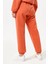 Sportswear Loose Fit Pant Bol ve Uzun Kesim Turuncu Eşofman Altı 2
