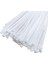 Kablo Bağı- Plastik Kelepçe - 3.6 x 200 mm - Cırt Kelepçe Beyaz 100 Adet Paket 1