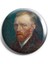 Major Selection Vıncent Van Gogh Tablosu V3 Iğneli Çanta Rozeti 1