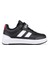 Büyük Çocuk Bağcıklı / Velcro Siyah-Beyaz Sneaker 1