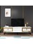 Demonte Home Mobilya Lidyadh Tv Stand Beyaz-Altın 1