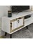 Demonte Home Mobilya Lidyadh Tv Stand Beyaz-Altın 3