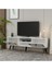 Demonte Home Mobilya Lidyadh Tv Stand Beyaz-Altın 4