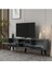 Demonte Home Mobilya Lidyadh Tv Stand Antrasit Gümüş 3