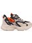 Büyük Çocuk Bağcıklı / Velcro Bej Sneaker 1