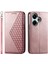 Redmi 13 / Note 13R 5g / Poco M6 4g Buzağı Dokusu Cüzdanlı Pu Deri Telefon Kılıfı (Yurt Dışından) 1