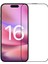 iPhone 16 Pro Uyumlu Çerçeveli Tam Kaplayan Temperli Ekran Koruyucu - FC003 1