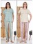 Kadın Kısa Kollu Penye Pijama Takımı 1