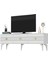 Midasdh Tv Stand (Alt Modül) Beyaz-Altın 5