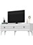 Midasdh Tv Stand (Alt Modül) Beyaz-Gümüş 4