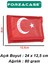 4 Göz Iç Fermuarlı Cırt Kapamalı Kırmızı Asker Cüzdanı Türkiye Bayrak Desen - FC728 5