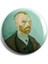 Major Selection Vıncent Van Gogh Tablosu V4 Iğneli Çanta Rozeti 1