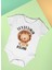 Teyzesinin Aslanı Bebek Body Kısa Kollu Badi Çıtçıtlı Zıbın Organik %100 Pamuk 1