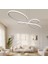 TT041-BY Tt Aydınlatma Trend Modeli Mat Beyaz LED Avize 2