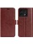 Xiaomi 14T Cüzdan Kılıfı Için Anti-Düşme Telefon Kılıfı Crazy Horse Doku Standı Deri Telefon Kapağı-Kahverengi (Yurt Dışından) 1