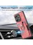 Anti-Düşen Telefon Kılıfı Için Xiaomi Poco F6 5g Retro Kılıf Halka Tutucu Kickstand Deri + Tpu Kaymaz Koruyucu Kapak Kart Yuvaları-Pembe (Yurt Dışından) 3