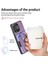 Anti-Düşen Telefon Kılıfı Için Xiaomi Poco F6 5g Retro Kılıf Halka Tutucu Kickstand Deri + Tpu Kaymaz Koruyucu Kapak Kart Yuvaları-Mor (Yurt Dışından) 5