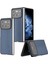 Anti-Düşen Telefon Kılıfı Için Xiaomi Mix Fold 4 5g Durumda Karbon Fiber Doku Pu + Pc Telefon Kapağı-Bebek Mavisi (Yurt Dışından) 3
