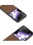 Anti-Düşen Telefon Kılıfı Için Xiaomi Mix Flip 5g Kılıf Dokuma Doku Pu Deri Kaplamalı Pc Cep Telefonu Kapağı-Kahverengi (Yurt Dışından) 3