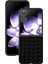 Anti-Düşen Telefon Kılıfı Için Xiaomi Mix Flip 5g Kılıf Dokuma Doku Pu Deri Kaplamalı Pc Cep Telefonu Kapağı-Siyah (Yurt Dışından) 2