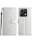 Anti-Düşen Telefon Kılıfı Xiaomi Poco X6 5g Cüzdan Kılıf Deri Folio Telefon Kapağı Manyetik Toka-Gümüş (Yurt Dışından) 1