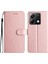 Anti-Düşen Telefon Kılıfı Xiaomi Poco X6 5g Cüzdan Kılıf Deri Folio Telefon Kapak Manyetik Toka-Gül Altın (Yurt Dışından) 1