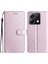 Anti-Düşen Telefon Kılıfı Için Xiaomi Poco X6 5g Cüzdan Kılıf Deri Folio Telefon Kapak Manyetik Toka-Açık Mor (Yurt Dışından) 1
