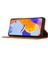 Anti-Düşen Telefon Kılıfı Xiaomi Redmi Için Not 11 Pro Kılıf Buzağı Dokusu 3 Kart Yuvaları Renk Ekleme Deri Telefon Kapağı-Sarı + Kahverengi (Yurt Dışından) 4