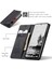 Anti-Düşen Telefon Kılıfı Xiaomi Redmi 13 5g/4g Kılıf Kart Tutucu Standı Deri Telefon Kapağı-Siyah (Yurt Dışından) 5