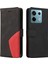 Anti-Düşen Telefon Kılıfı Deri Serisi Xiaomi Poco X6 5g Durumda Renk Ekleme Flip Halkalı Telefon Kılıfı Kapak-Siyah (Yurt Dışından) 1