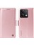 Anti-Düşen Telefon Kılıfı Için Xiaomi Poco X6 5g Kılıf Cüzdan Standı Deri Telefon Kapak Yan Toka-Gül Altın (Yurt Dışından) 1