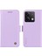Anti-Düşen Telefon Kılıfı Xiaomi Poco X6 5g Kılıf Cüzdan Standı Deri Telefon Kapağı Yan Toka-Açık Mor (Yurt Dışından) 1