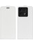 Xiaomi 14T Kılıfı Için Anti-Düşme Telefon Kılıfı, Kart Yuvaları ile Dikey Çevirme Deri Telefon Kapağı-Beyaz (Yurt Dışından) 1
