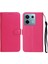 Anti-Düşen Telefon Kılıfı Için Xiaomi Poco X6 5g Kılıf Pu Deri Flip Telefon Kapak Cüzdan Kart Yuvası Tutucu-Gül (Yurt Dışından) 1