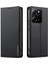 Anti-Düşen Telefon Kılıfı Için Xiaomi Poco X5 Pro 5g Kılıf Pu Deri Cüzdan Halkalı Telefon Kılıfı Kapak-Siyah (Yurt Dışından) 1